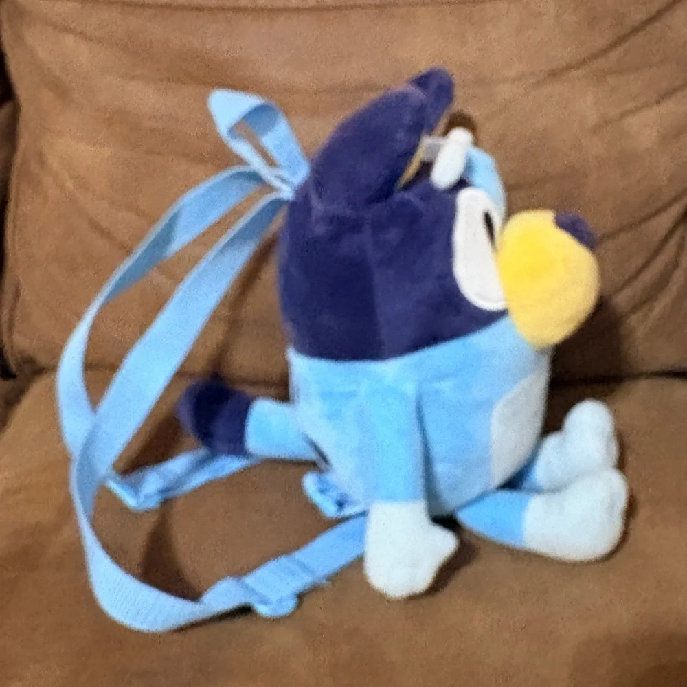 Bluey Plush Character Kids Mini-Backpack